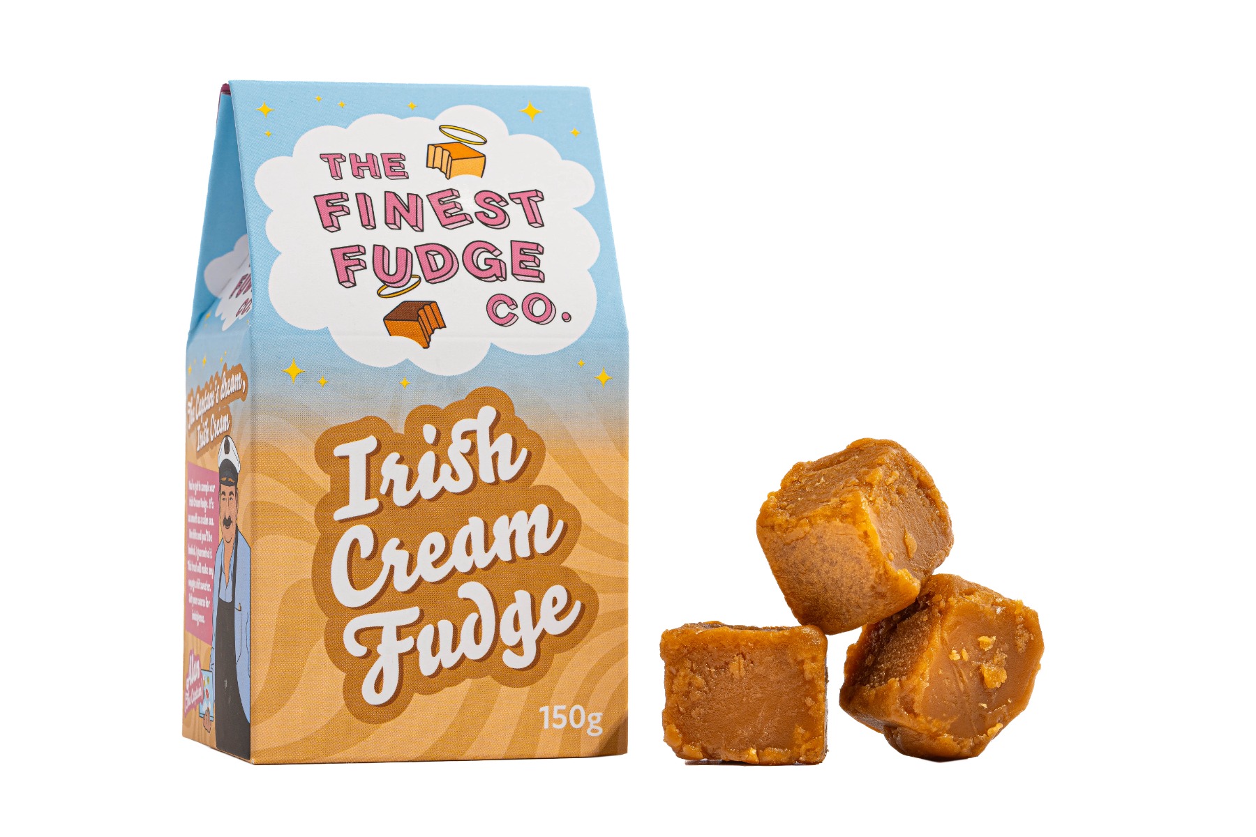 Finest Fudge Company Irish Cream Fudge 150g x 8