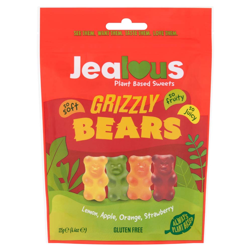 Grizzly Bears – Share Bag 125g x 10