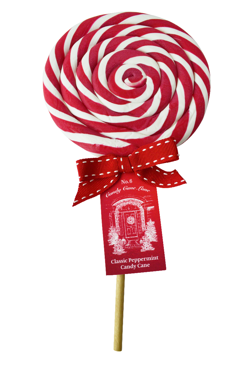 No 6 Candy Cane Lane - Giant Lolly 250g x 18
