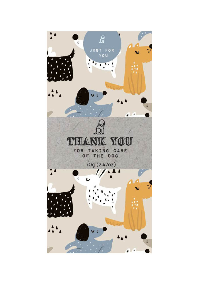 Thanks For Looking After The Dog Milk Chocolate Bar  70g x 20