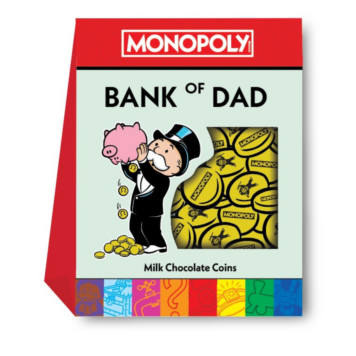 Monopoly Bank of Dad Chocolate Coins 80g x 7
