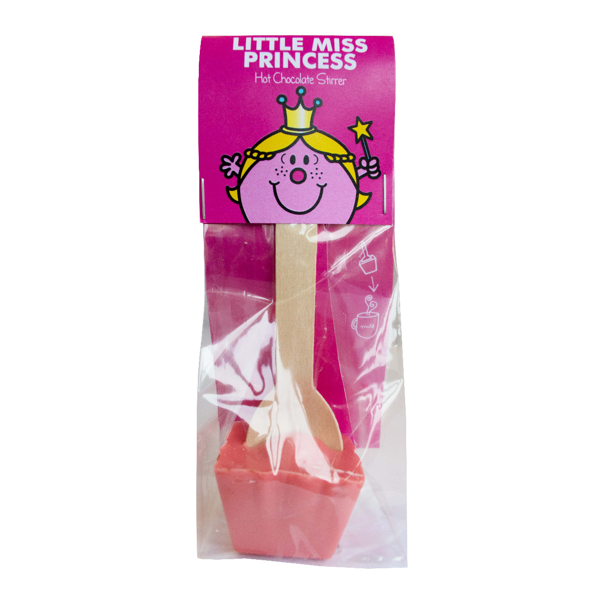 Little Miss Princess Strawberry Hot Chocolate Stirrer 50g x 20 DATED 18.01.2026