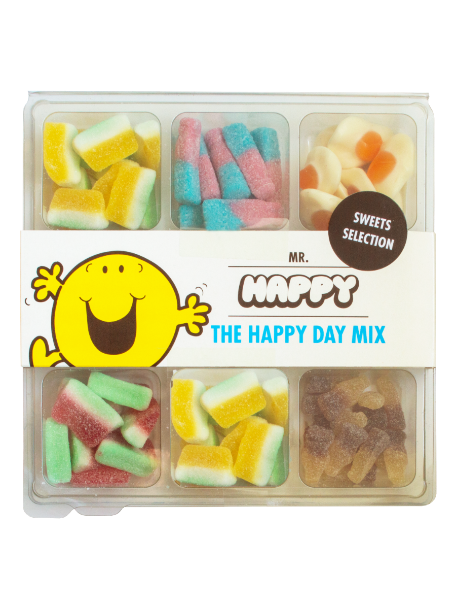 Mr Happy -The Happy Day Mix Box 450g x 6