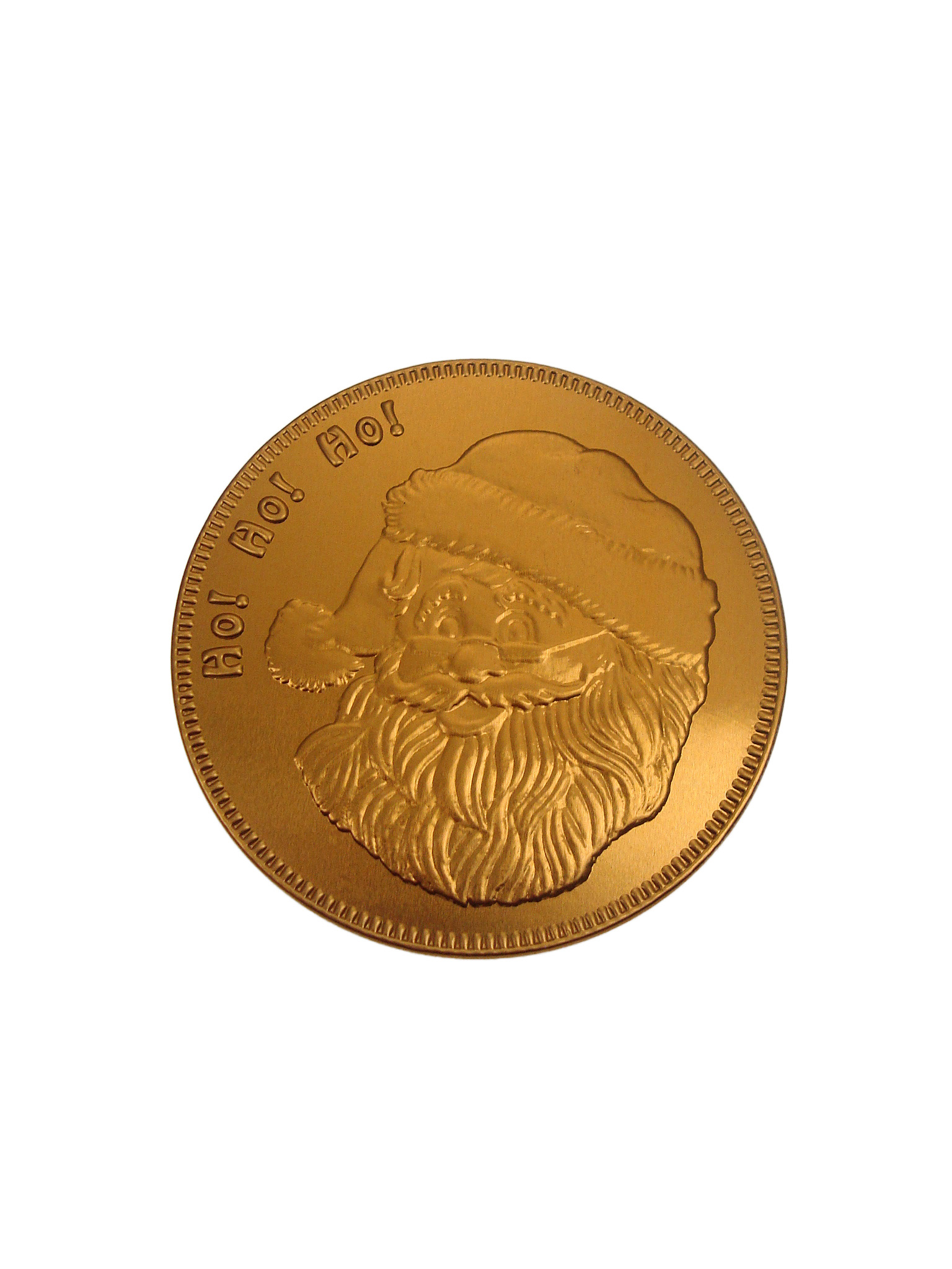 Gold Santa Coin 100mm 58g x 20