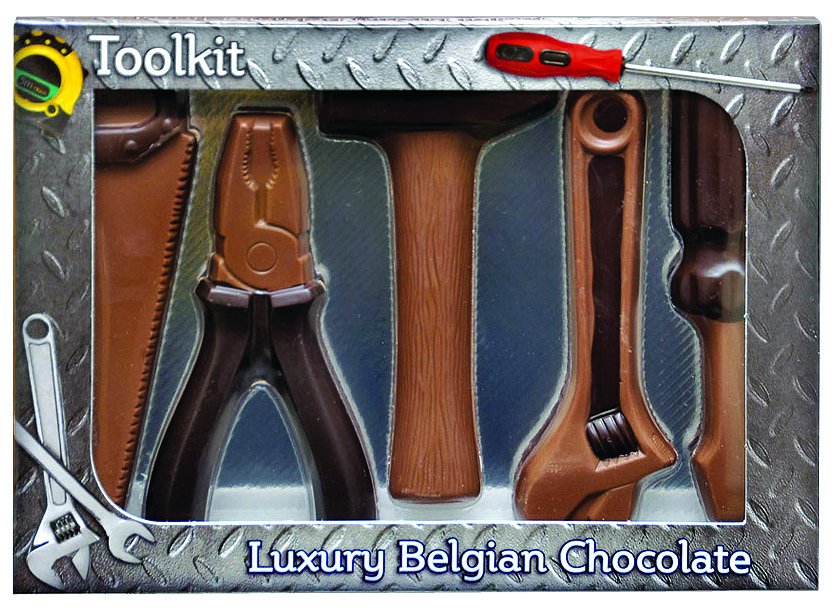 Milk Chocolate DIY Tool Gift Set 150g x 8