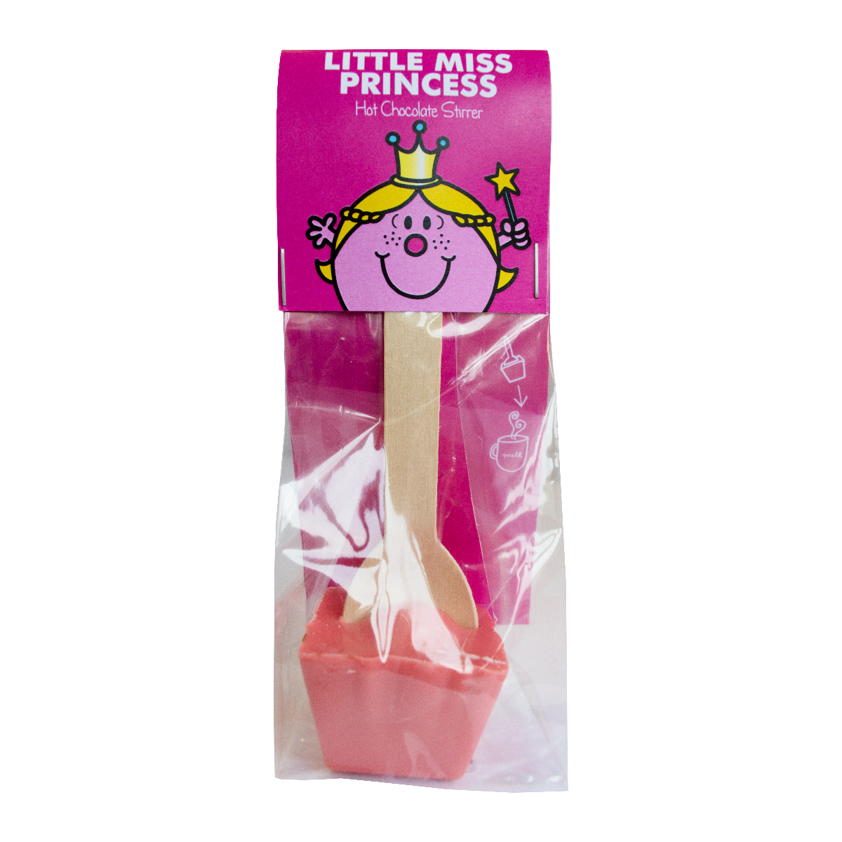 Little Miss Princess Strawberry Hot Chocolate Stirrer 50g x 20