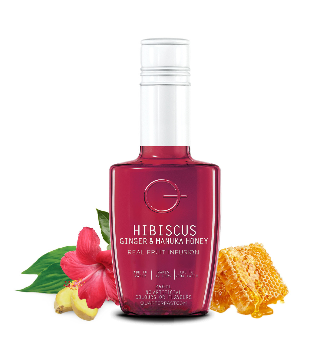 Hibiscus Ginger & Manuka Honey Real Fruit Infusion 250ml x 8 DATED 30.12.2025
