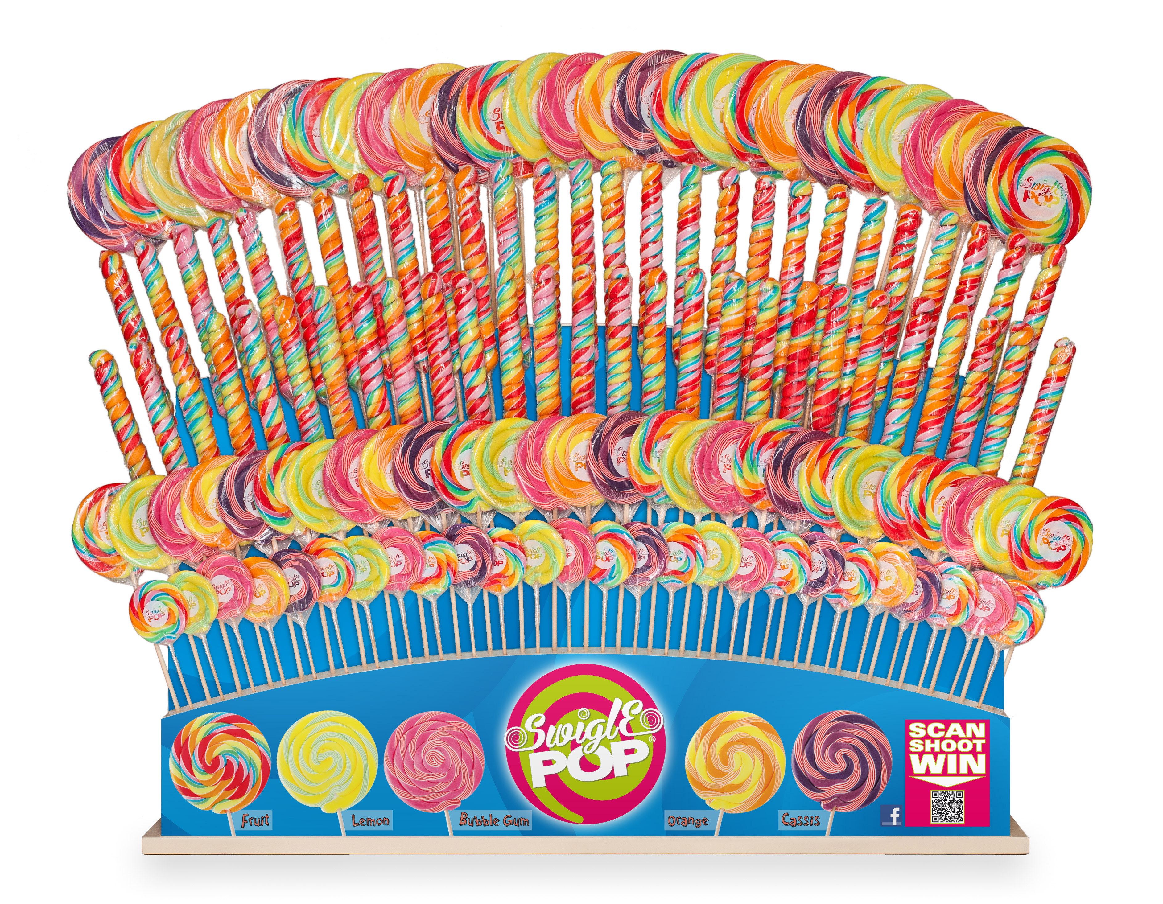  Swigle Pop Display 96x16x91cm WITH STARTER STOCK