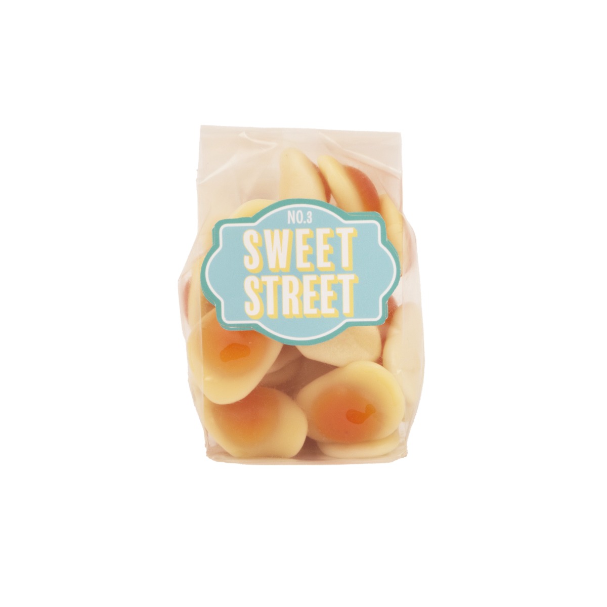 No.3 Sweet Street - Fried Eggs Bag 150g x 12