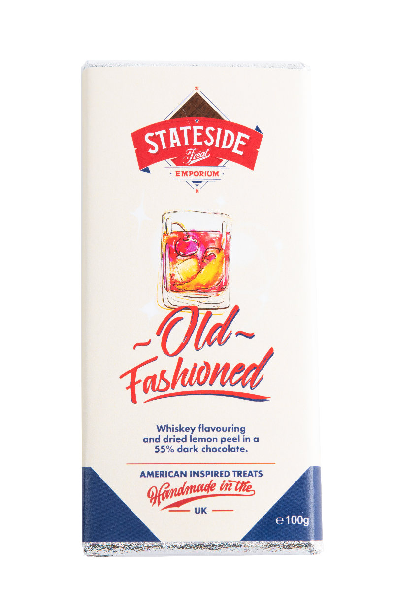 Old Fashioned Bourbon in Dark Chocolate 90g x 12