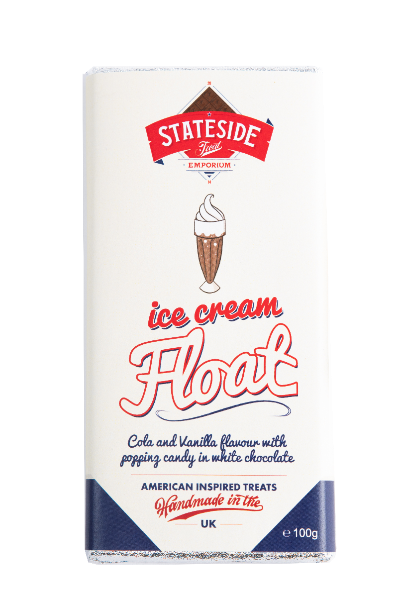 Ice Cream Float White Chocolate Bar 90g x 12