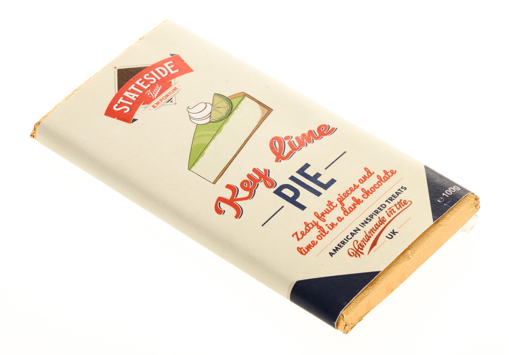Key Lime Pie Dark Chocolate Bar 90g x 12