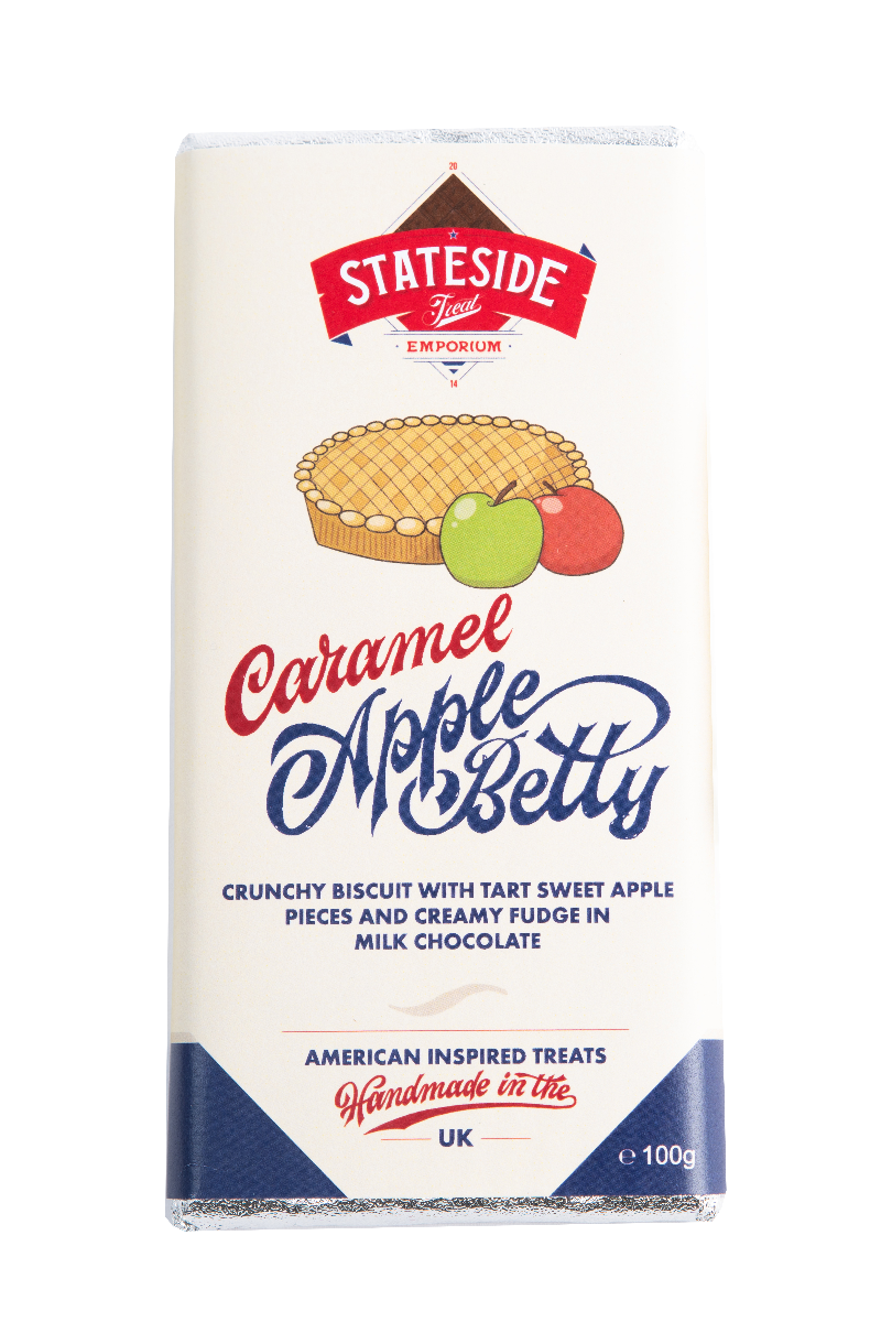 Caramel Apple Betty in Milk Chocolate 90g x 12