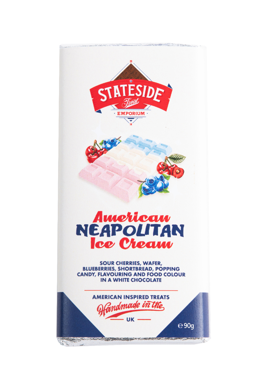 Neapolitan Chocolate Bar 90g x 12