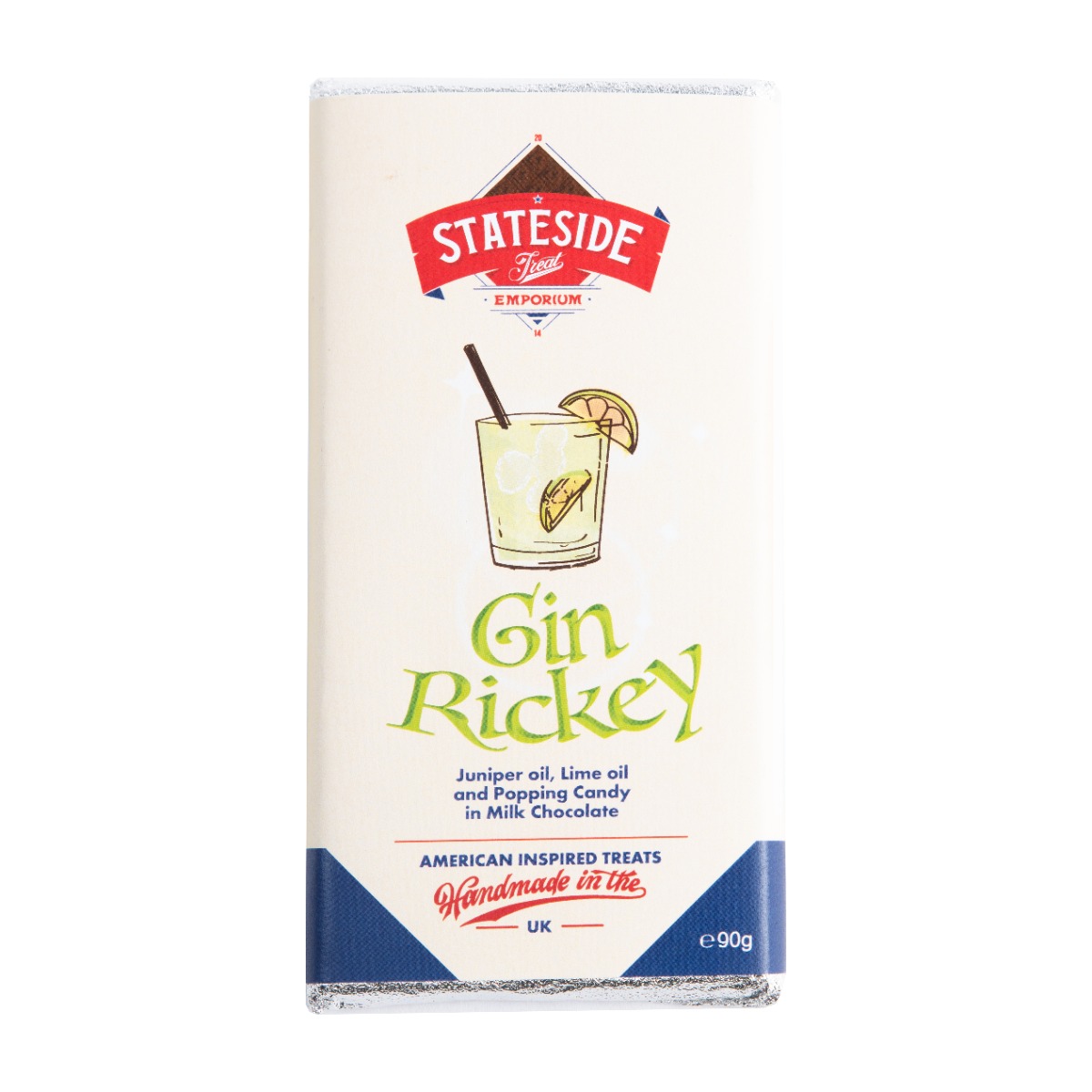 Gin Rickey in Milk Chocolate 90g  x 12