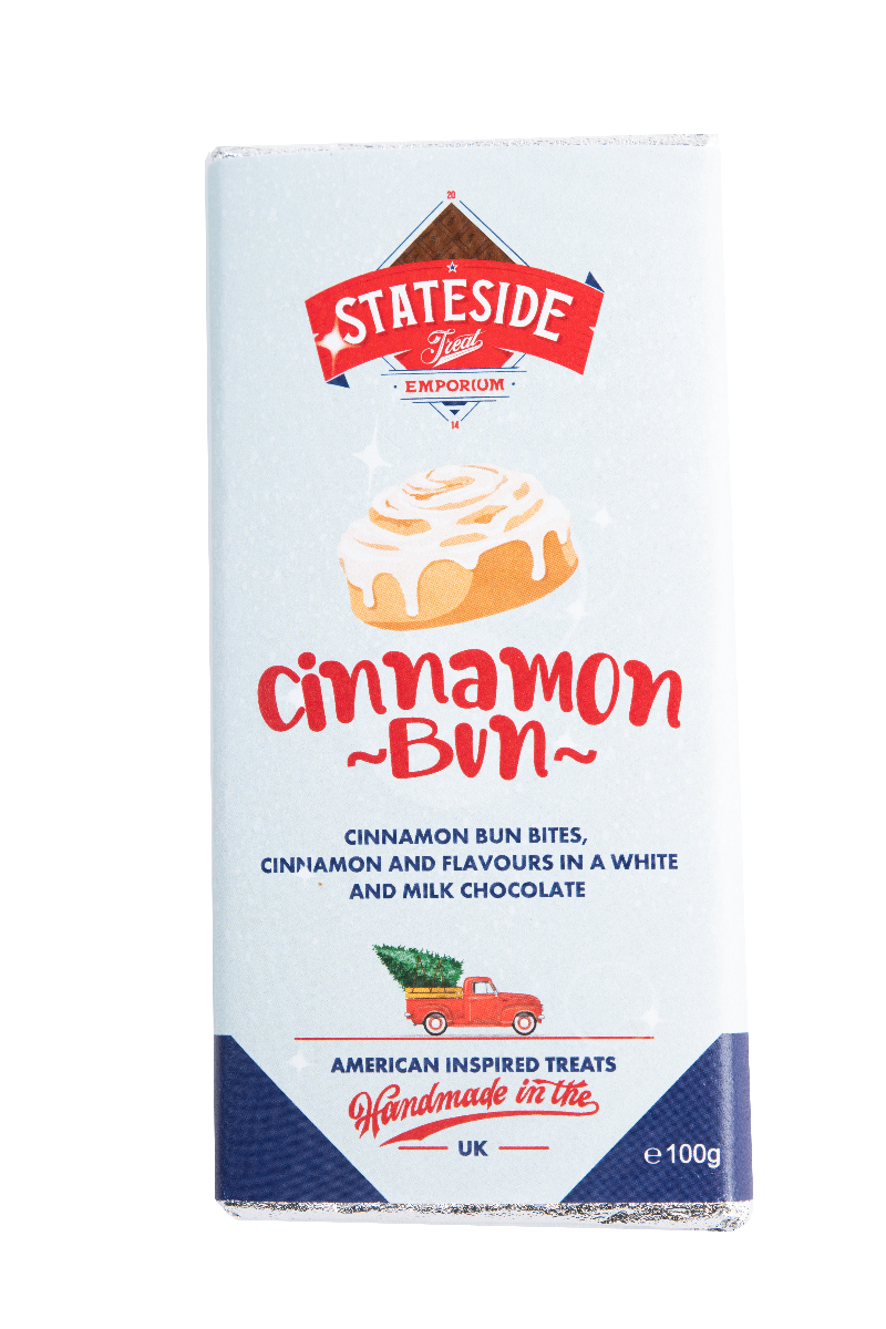 Cinnamon Bun Bar 100g x 12