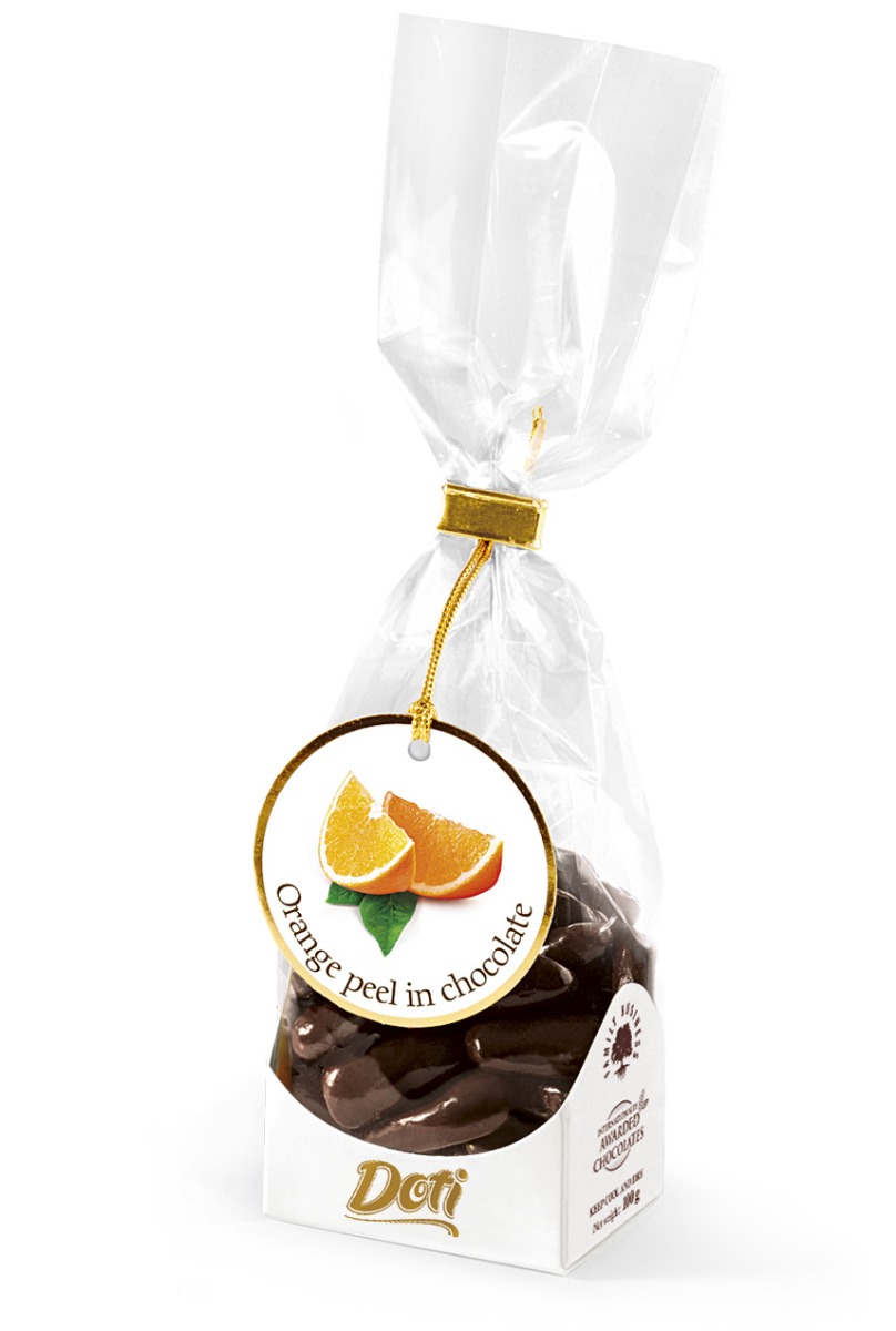 Orange Peel in Chocolate 100g x 8