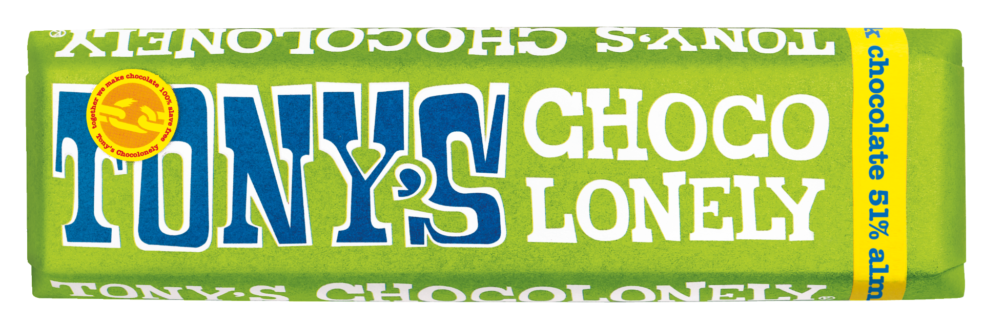 Dark Chocolate 51% Almond and Sea Salt 47g x 35 FAIRTRADE