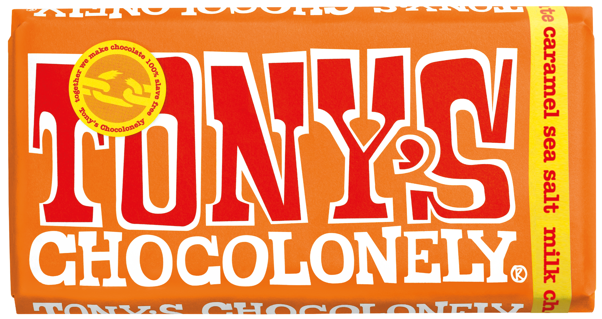 Milk Chocolate Caramel and Sea Salt 180g x 15 FAIRTRADE