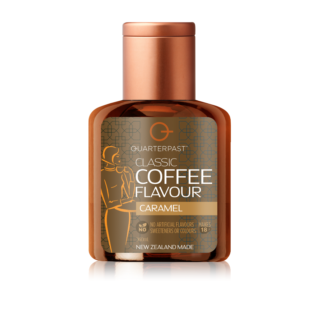 Caramel Syrup for Coffee 360ml x 4 Zero VAT