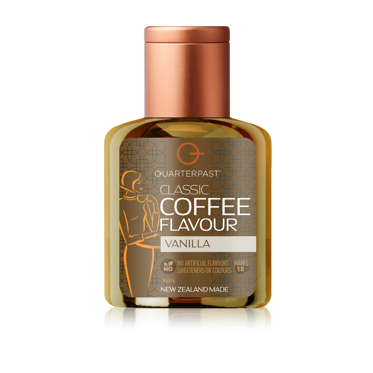 Vanilla Syrup for Coffee  250ml x 4 Zero VAT