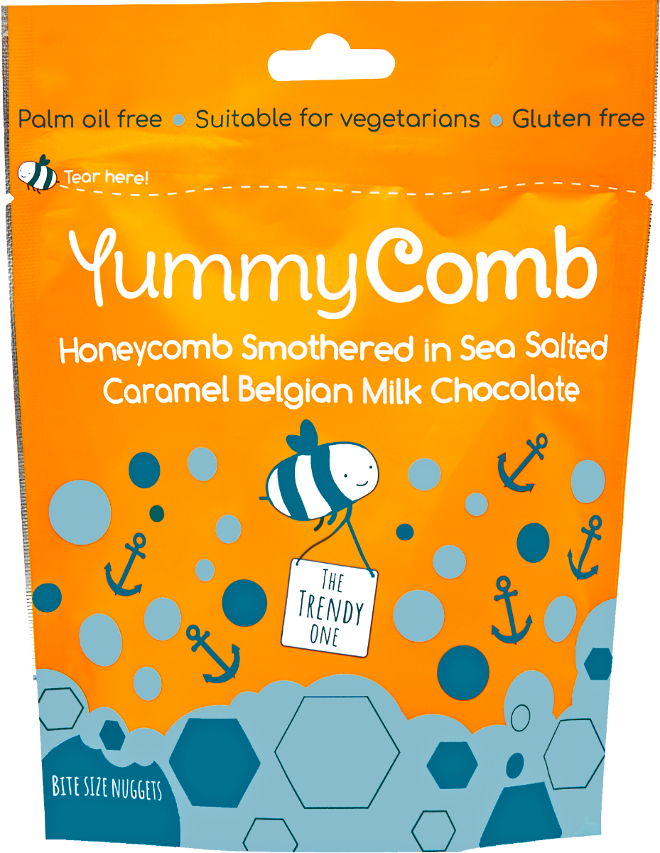 Salted Caramel Milk Chocolate Pouch 100g x 6