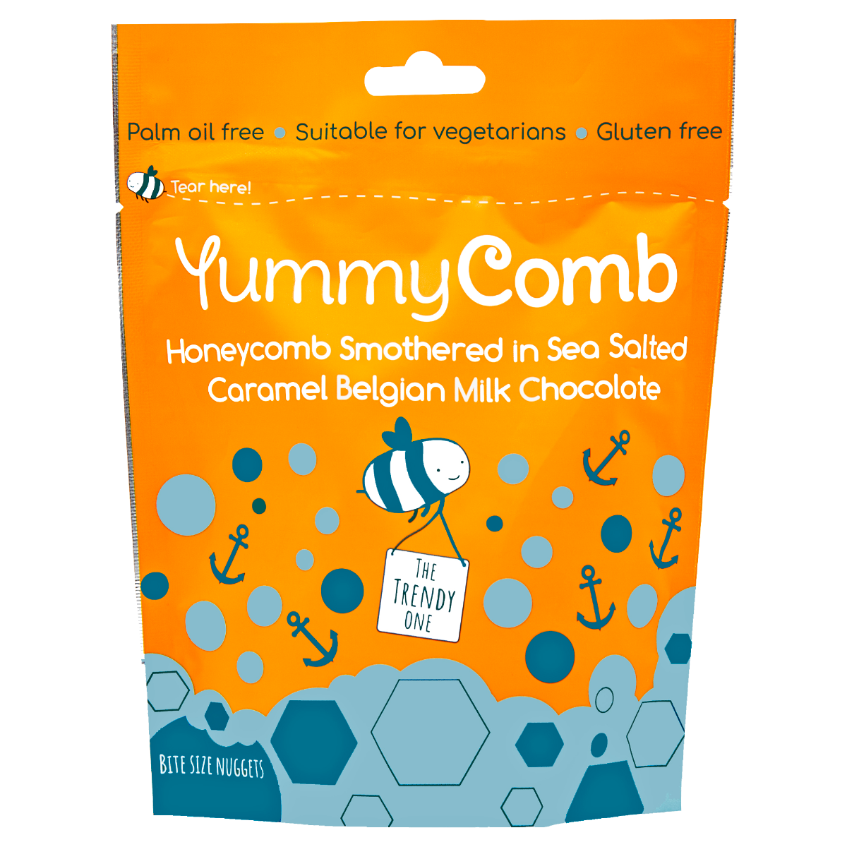 Salted Caramel Milk Chocolate Pouch 100g x 6